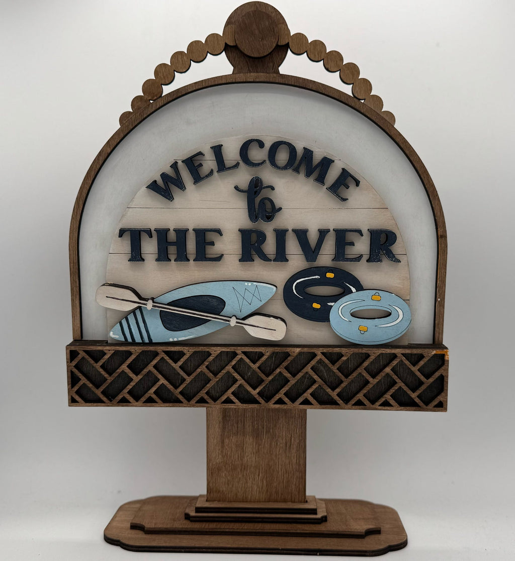 Drop In Welcome to the River 3D LASER PROJECT -G418