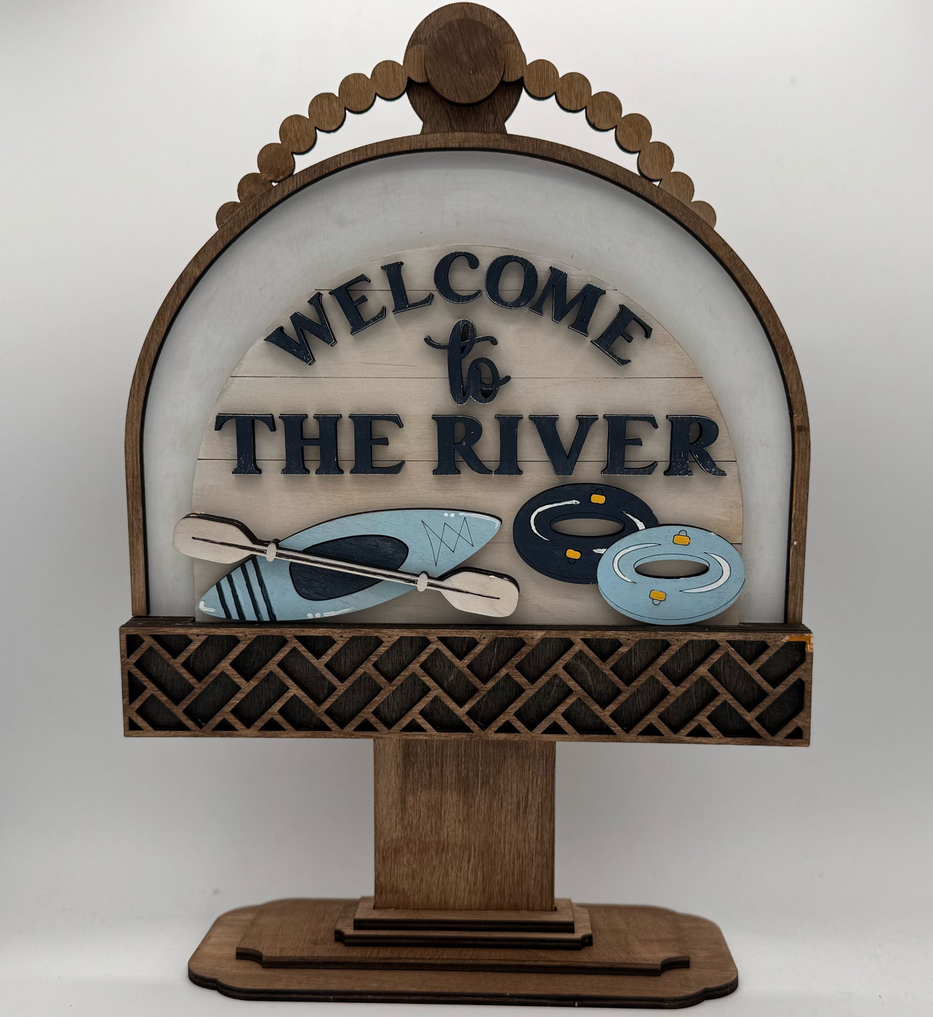 Drop In Welcome to the River 3D LASER PROJECT -G418