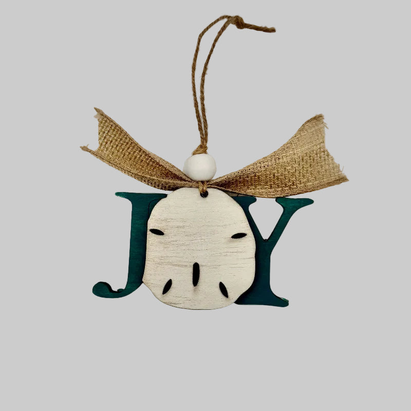 Joy Sand Dollar Ornament G0624