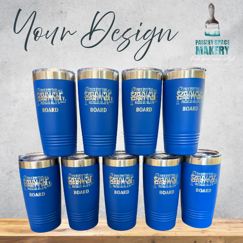 Polar Camel Vacuum Insulated Ringneck Tumbler with Clear Lid 20oz/30 oz