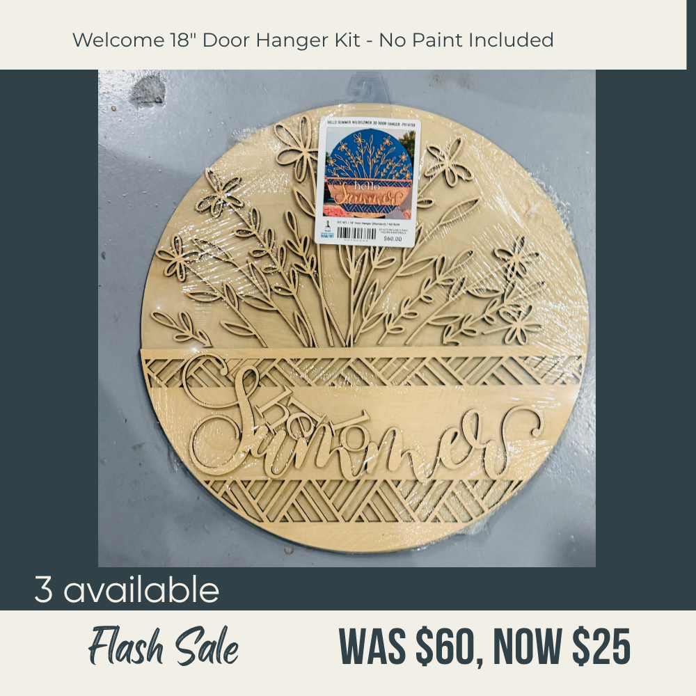 Clearance Sale – One-of-a-Kind Finished Decor - G0722