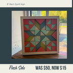 Clearance Sale – One-of-a-Kind Finished Decor - G0722