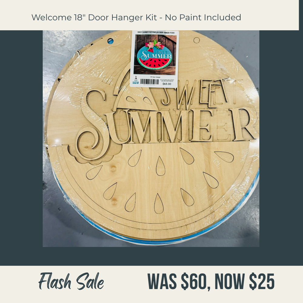 Clearance Sale – One-of-a-Kind Finished Decor - G0722