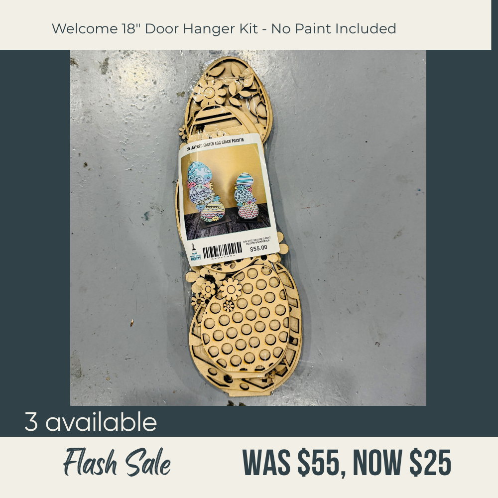 Clearance Sale – One-of-a-Kind Finished Decor - G0722