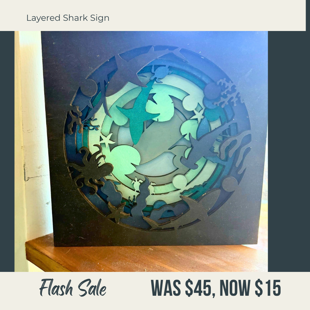 Clearance Sale – One-of-a-Kind Finished Decor - G0722
