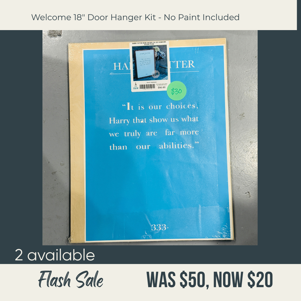 Clearance Sale – One-of-a-Kind Finished Decor - G0722