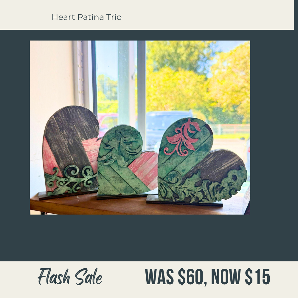 Clearance Sale – One-of-a-Kind Finished Decor - G0722