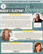 THE MAKER'S BLUEPRINT COURSE - STARTS September 9th - Your Creative Business Blueprint