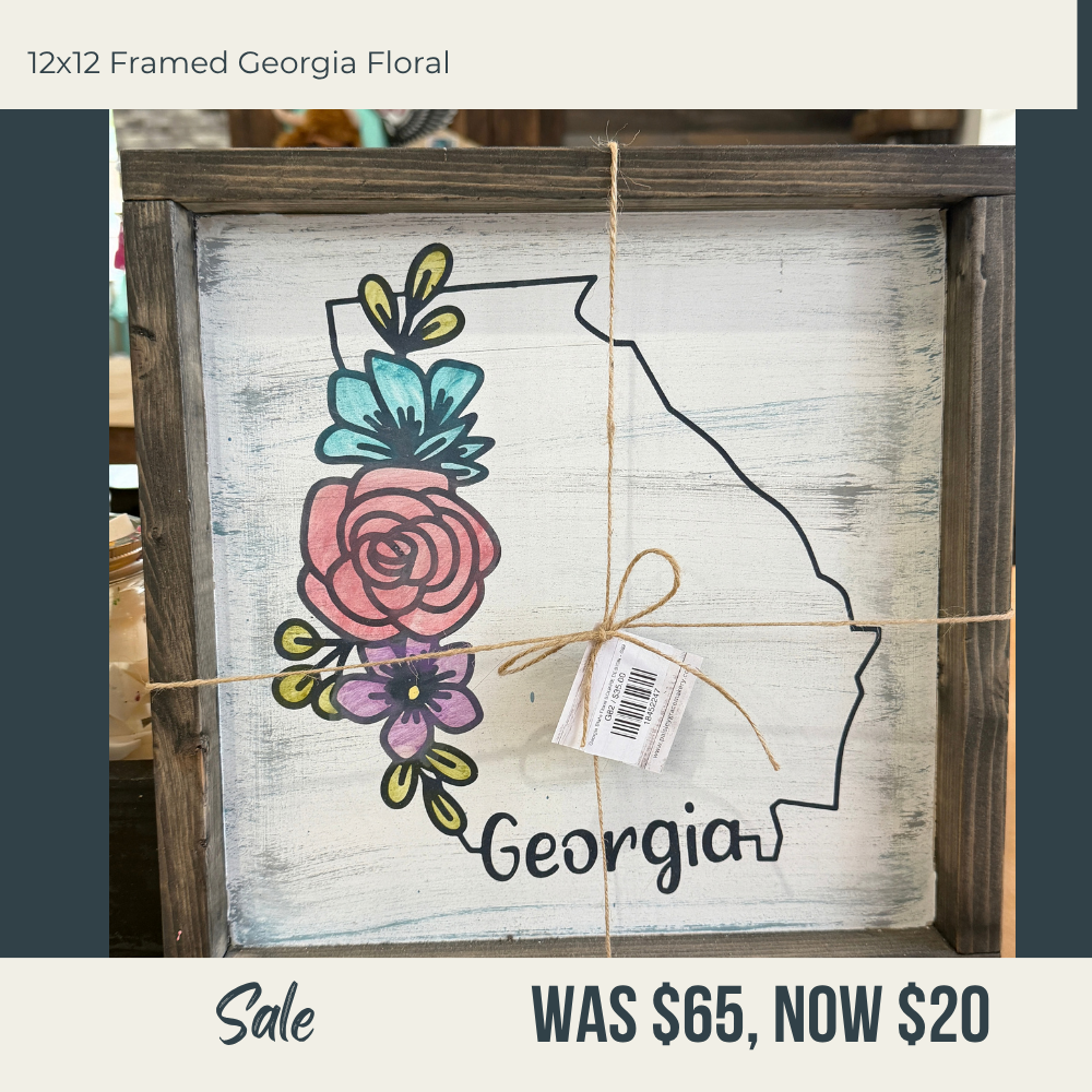 Clearance Sale – One-of-a-Kind Finished Decor - G0722