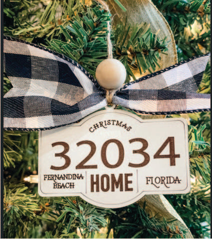 32034 Fernandina Beach Ornament P1066