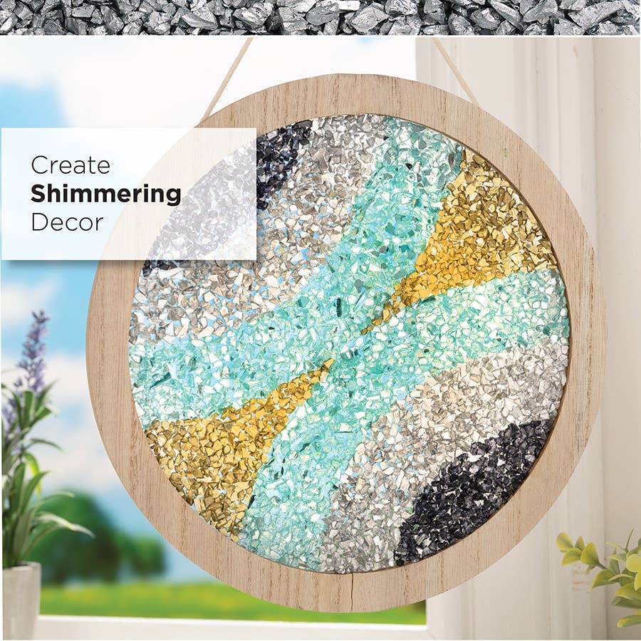 Fragment Effects™ Framed Circle Surface, 10" Diameter