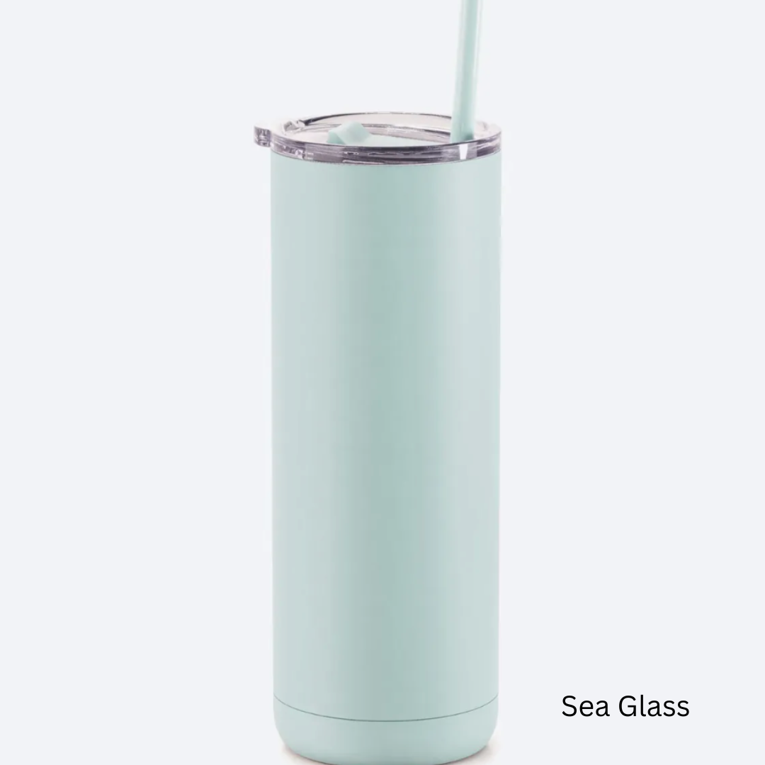 Cursive Name Skinny Soft Matte 20 oz Cups