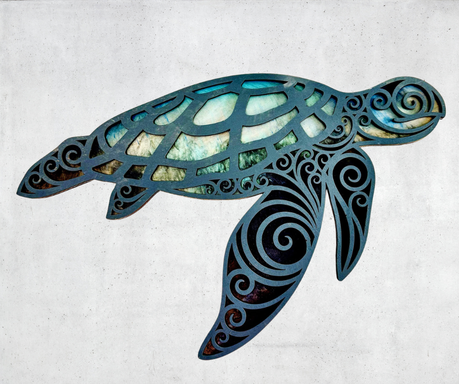 Turtle Mandala Epoxy Workshop Choice P0400