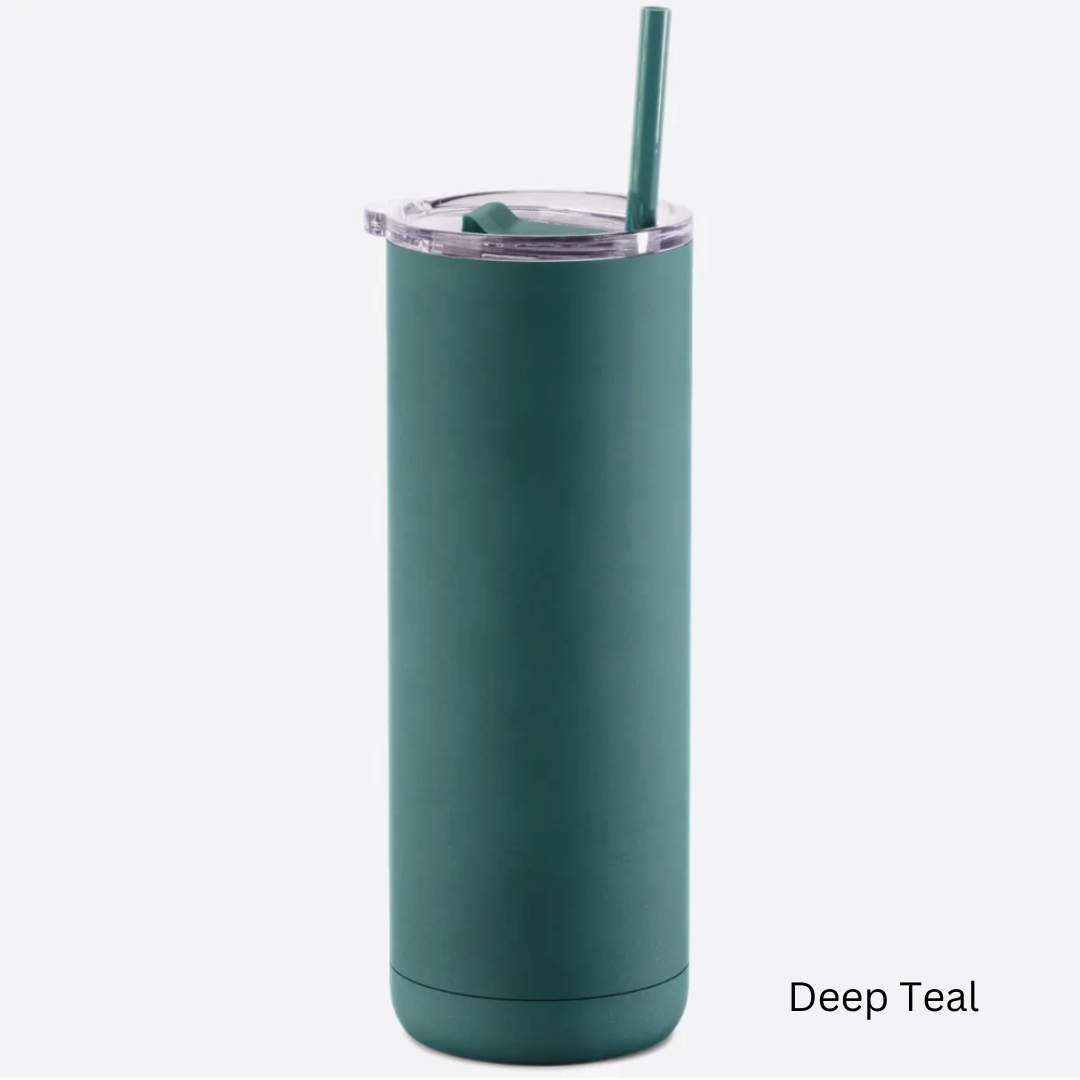 Cursive Name Skinny Soft Matte 20 oz Cups