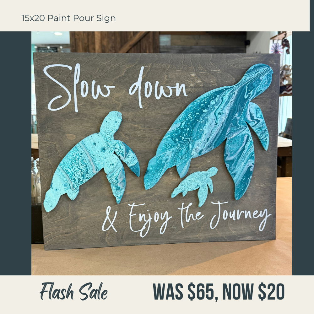 Clearance Sale – One-of-a-Kind Finished Decor - G0722