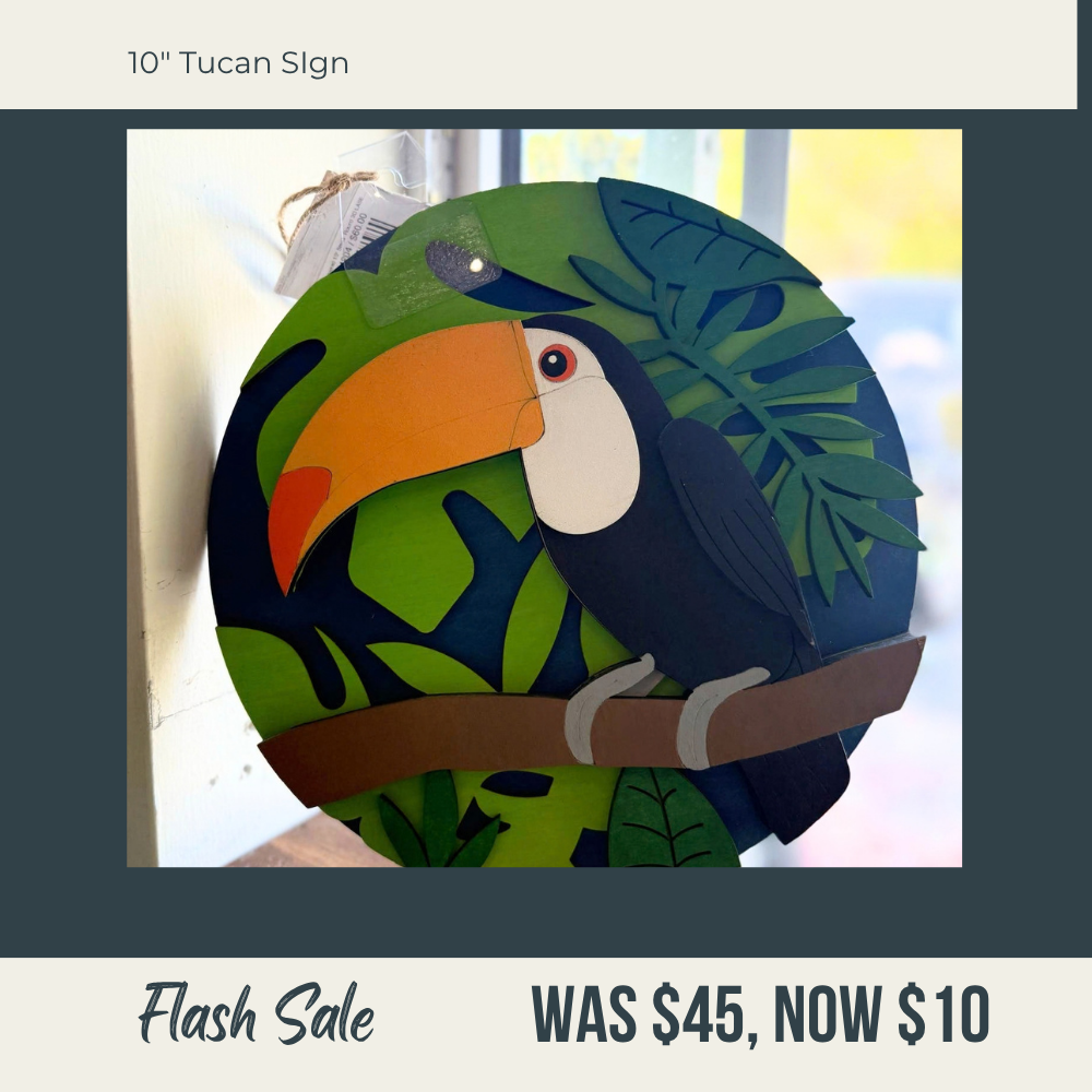 Clearance Sale – One-of-a-Kind Finished Decor - G0722