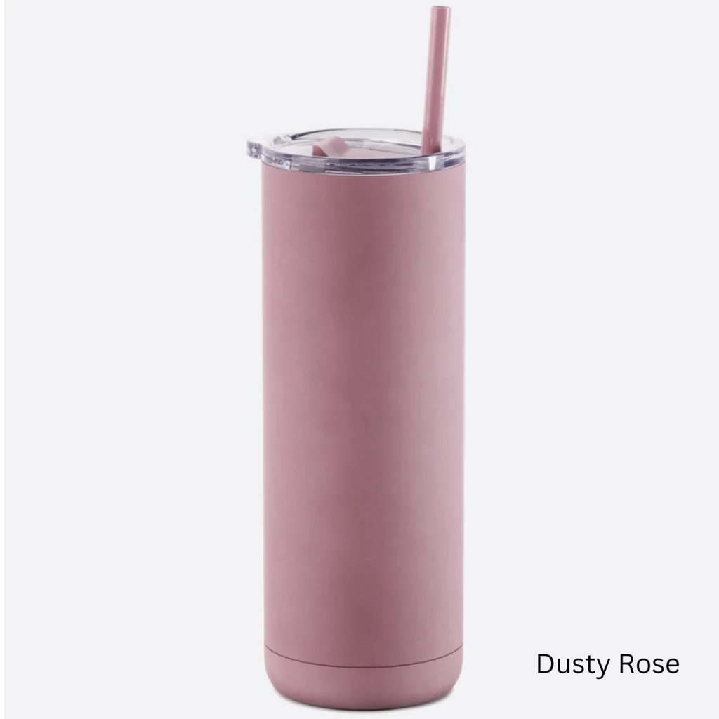 Cursive Name Skinny Soft Matte 20 oz Cups