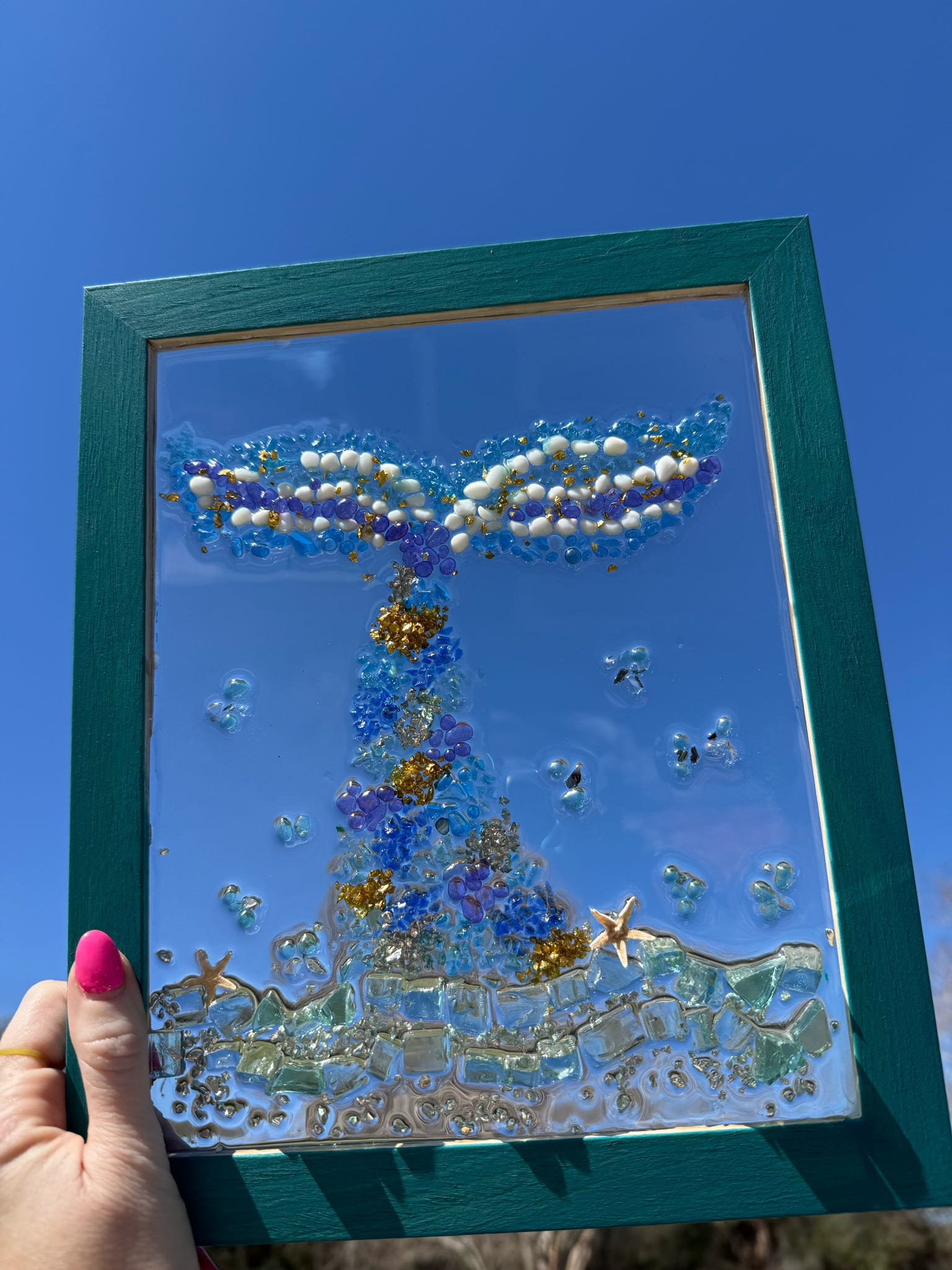 Create Your Own SeaGlass Frame