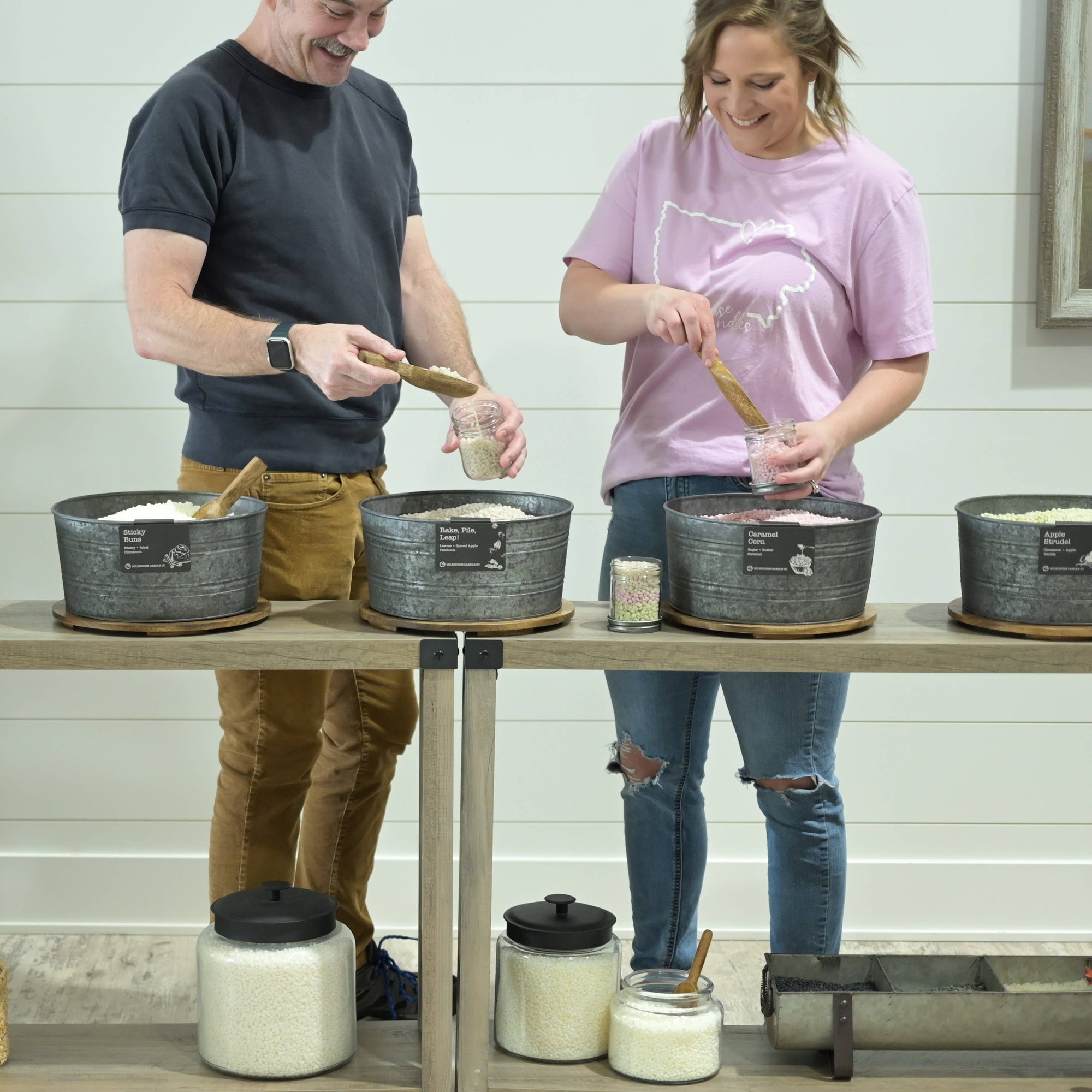 Soy Wax Scented Beads - 2lb Refill for A La Carte Candle Bar: Saltwater Mist