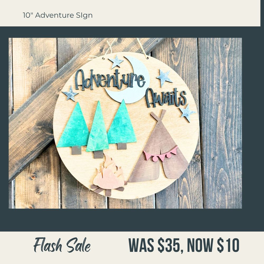 Clearance Sale – One-of-a-Kind Finished Decor - G0722