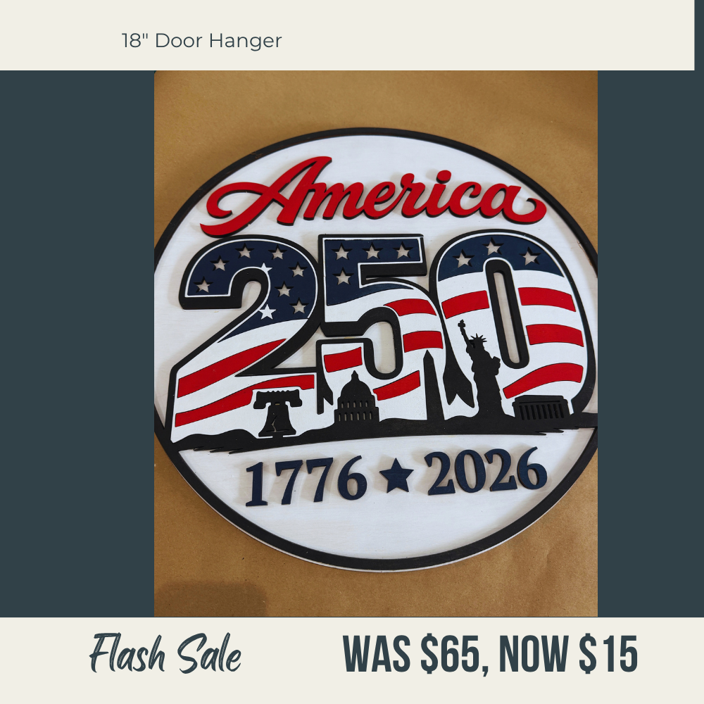 Clearance Sale – One-of-a-Kind Finished Decor - G0722