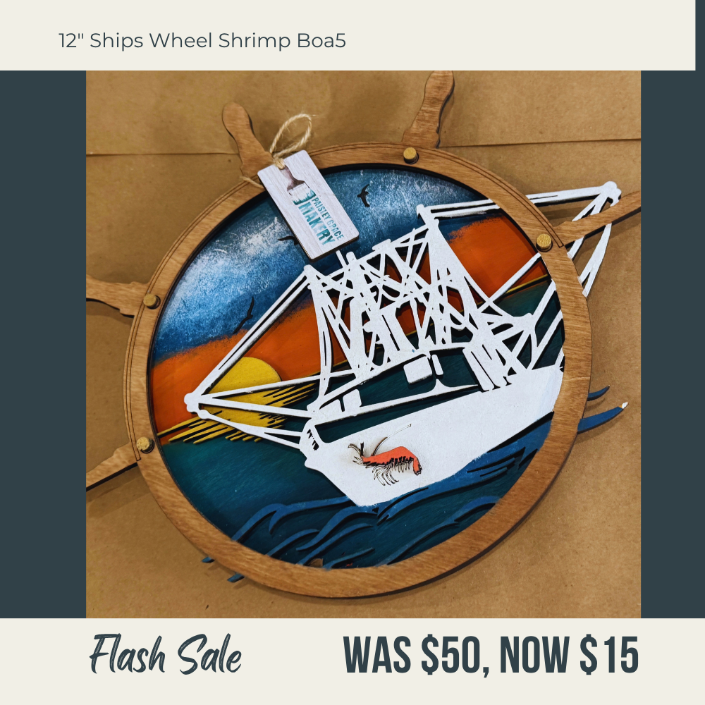 Clearance Sale – One-of-a-Kind Finished Decor - G0722