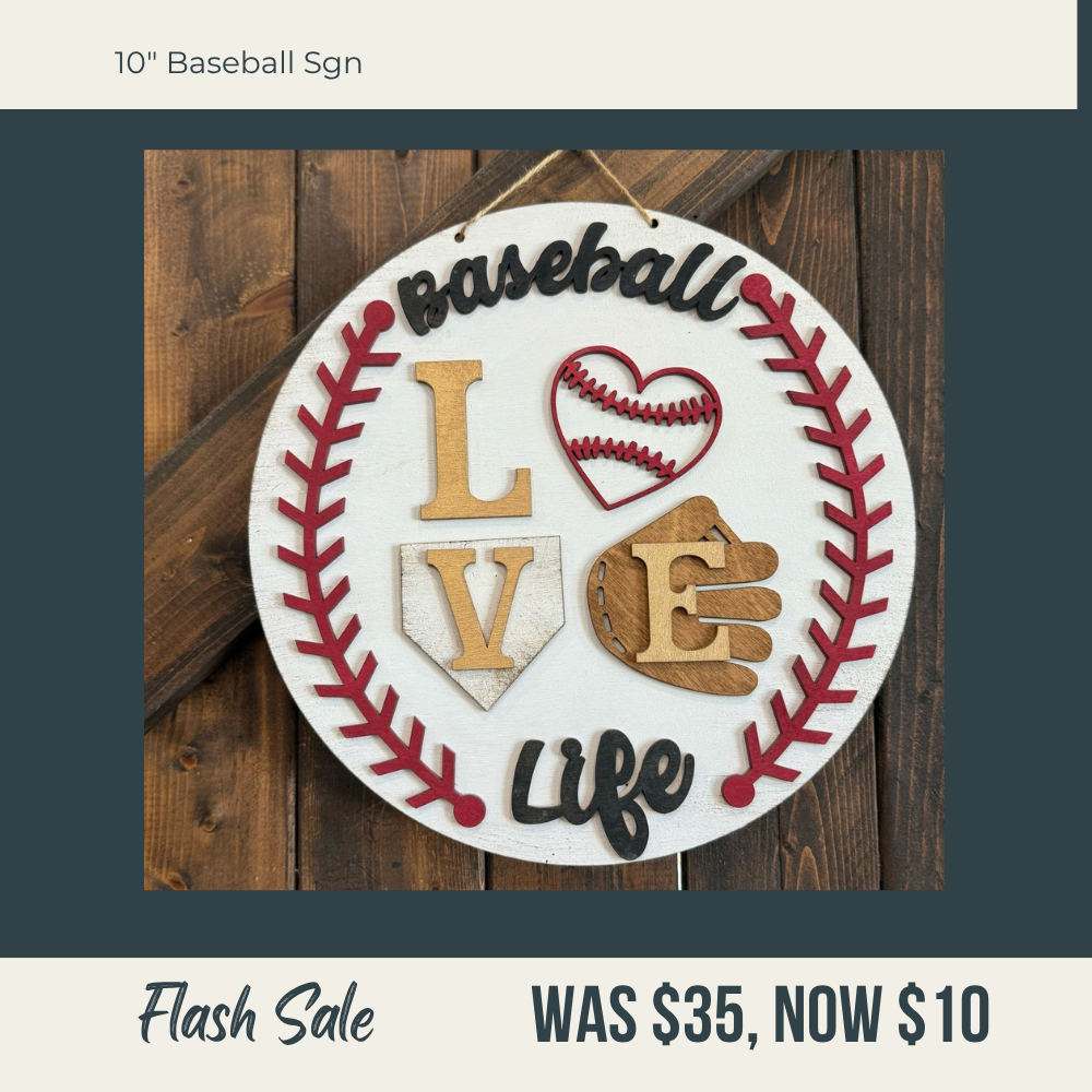 Clearance Sale – One-of-a-Kind Finished Decor - G0722