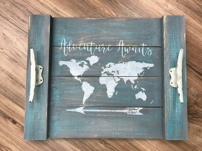 ADVENTURE AWAITS FARMHOUSE TRAY DESIGN P0025