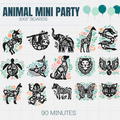 01.31.2026  Alice's Animal Mini Party DIY Paint Party