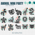 03.21.2026 @3PM Makyala's Animal Mini Party DIY Paint Party