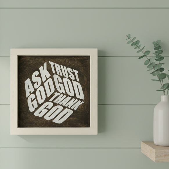 Ask Trust Thank SQUARE Design G307