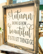 Autumn shows us How Beautiful it is to Let Things Go SQUARE DESIGN P02937