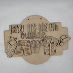 Baby It's Warm Outside 3D Door Hanger G0708