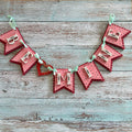 Be Mine 3D LASER CUT Banner G269 DIY Valentine Craft Kit or Finished Project. Paisley Grace Makery Fernandina Beach.