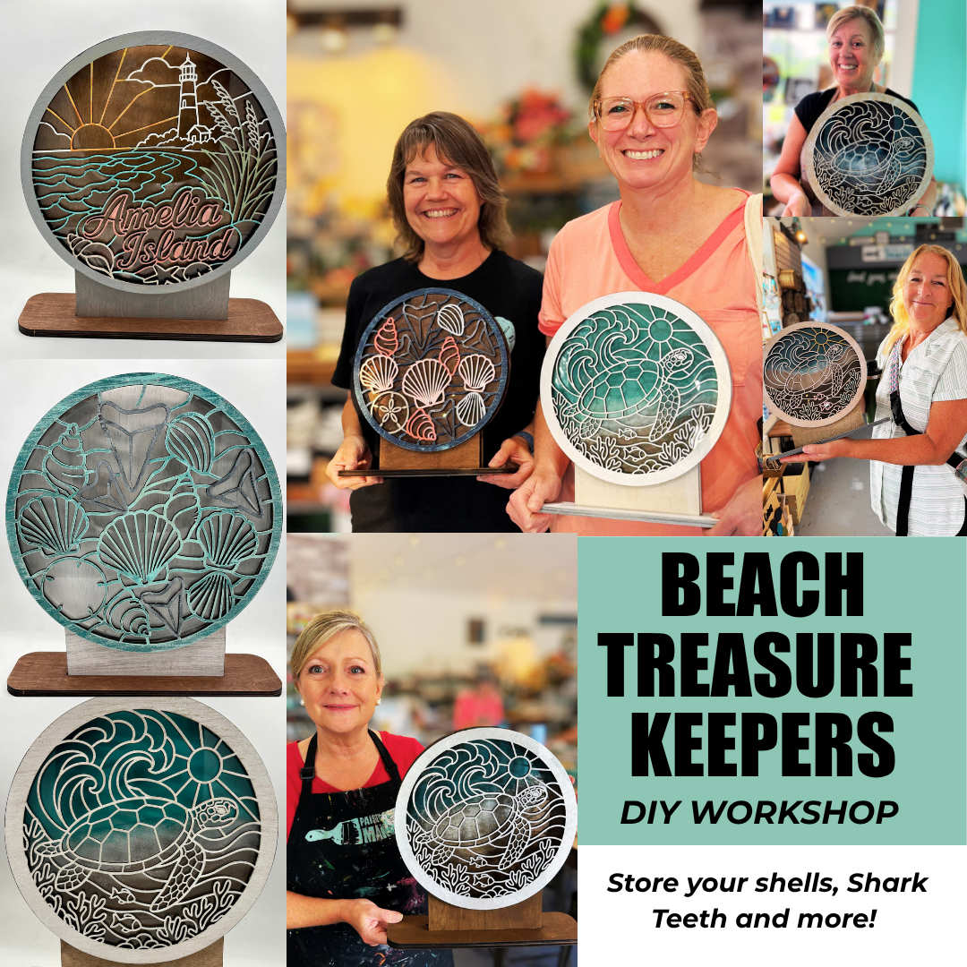 Beach Treasure Keeper DIY Workshop