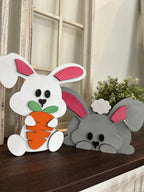 Bunny Duo Shelf Sitter P03540