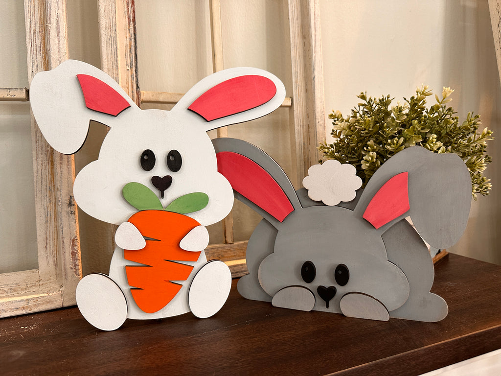Bunny Duo Shelf Sitter P03540