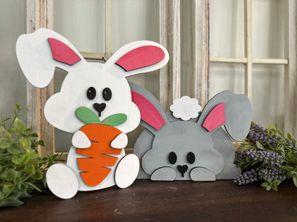 Bunny Duo Shelf Sitter P03540