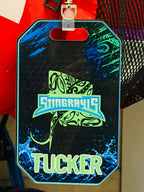 Personalized Fernandina Beach Stingrays Bag Tag- DUAL SIDED