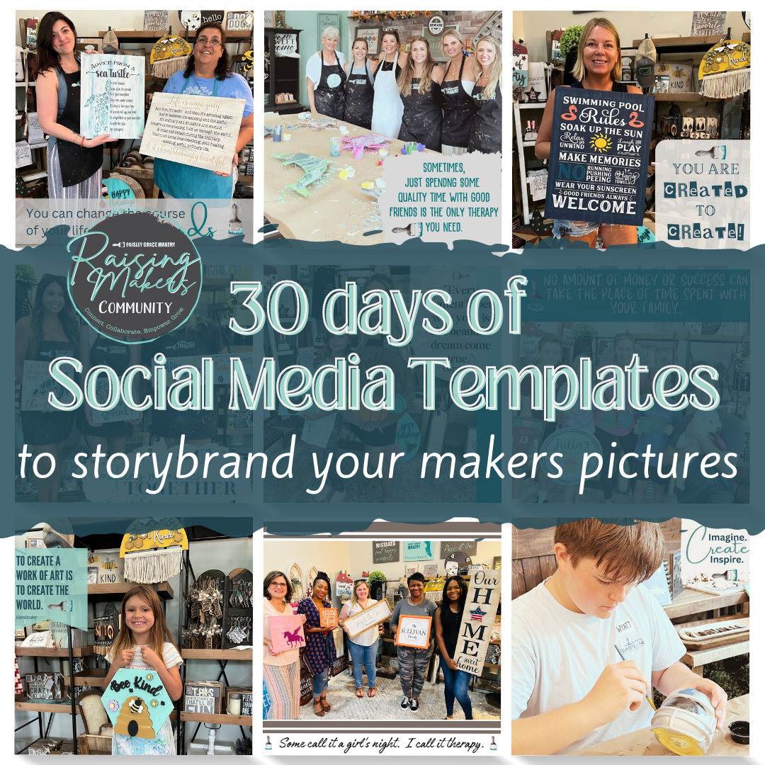 30 Days of Quotes for Storybranding Maker Photos