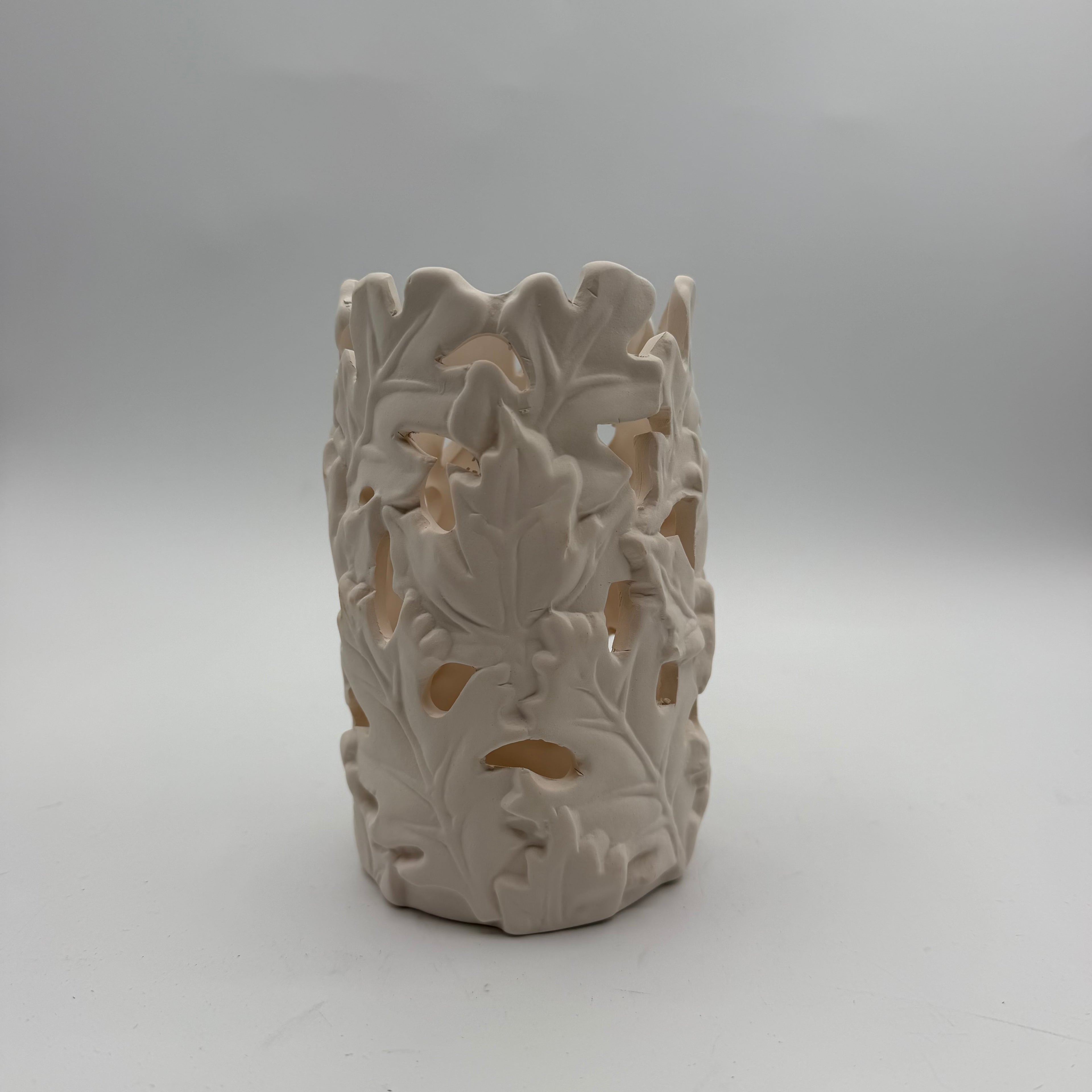 Ceramic Autumn Leaves Lantern G0745