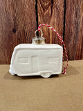 Ceramic Camper Ornament