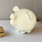 Ceramic Round Elephant Bank