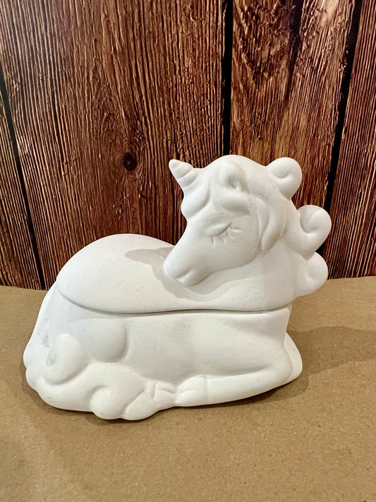 Ceramic Unicorn Box