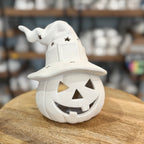 Ceramic Witch Hat Jack-O-Lantern, paint-your-own ceramic from Paisley Grace Makery, Fernandina Beach FL