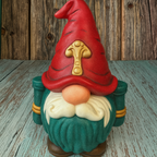 Ceramic Small  Gnome Nutcracker