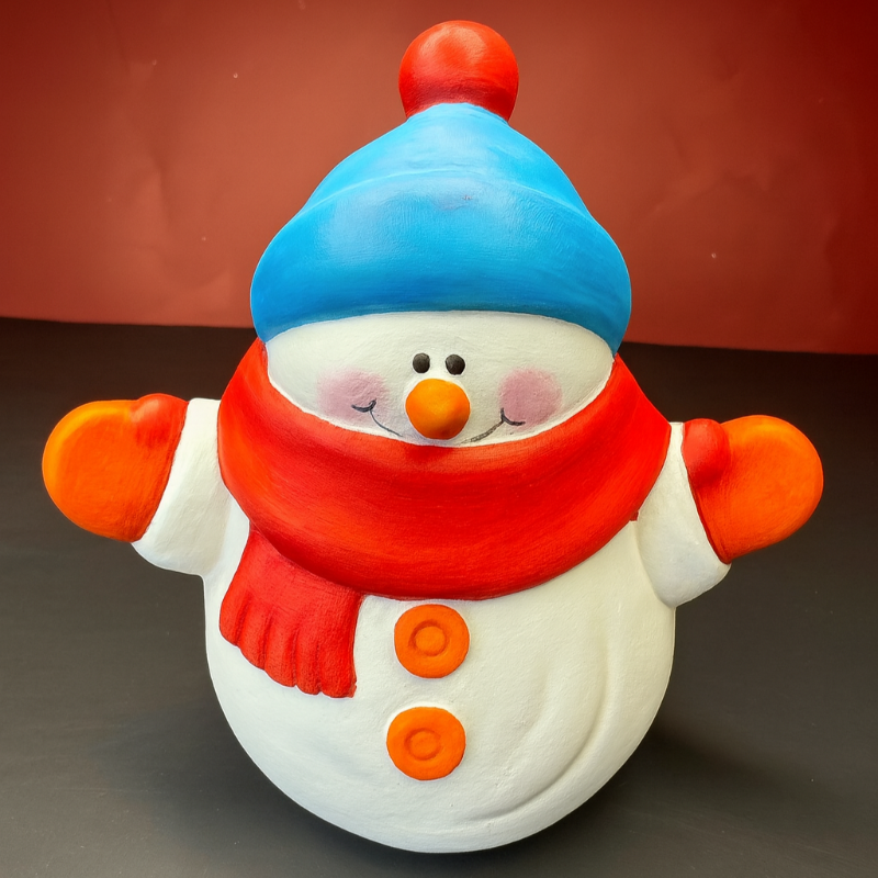 Ceramic Snowman