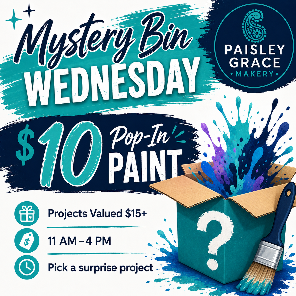 $10 Mystery Bin Wednesday Project