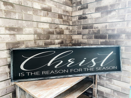 Christ is the Reason For the Season Plank Design P13390