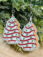 Christmas Cake Earrings G202